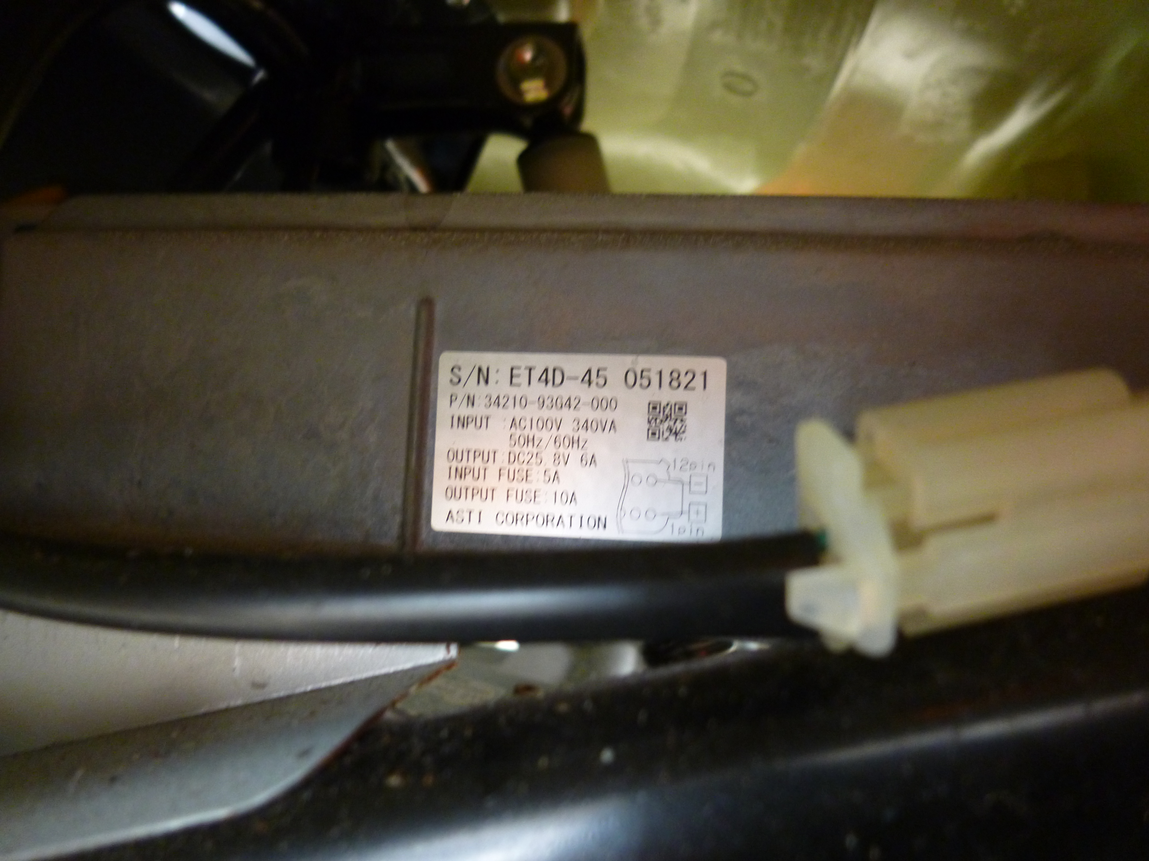 セニアカー ハンドル周り